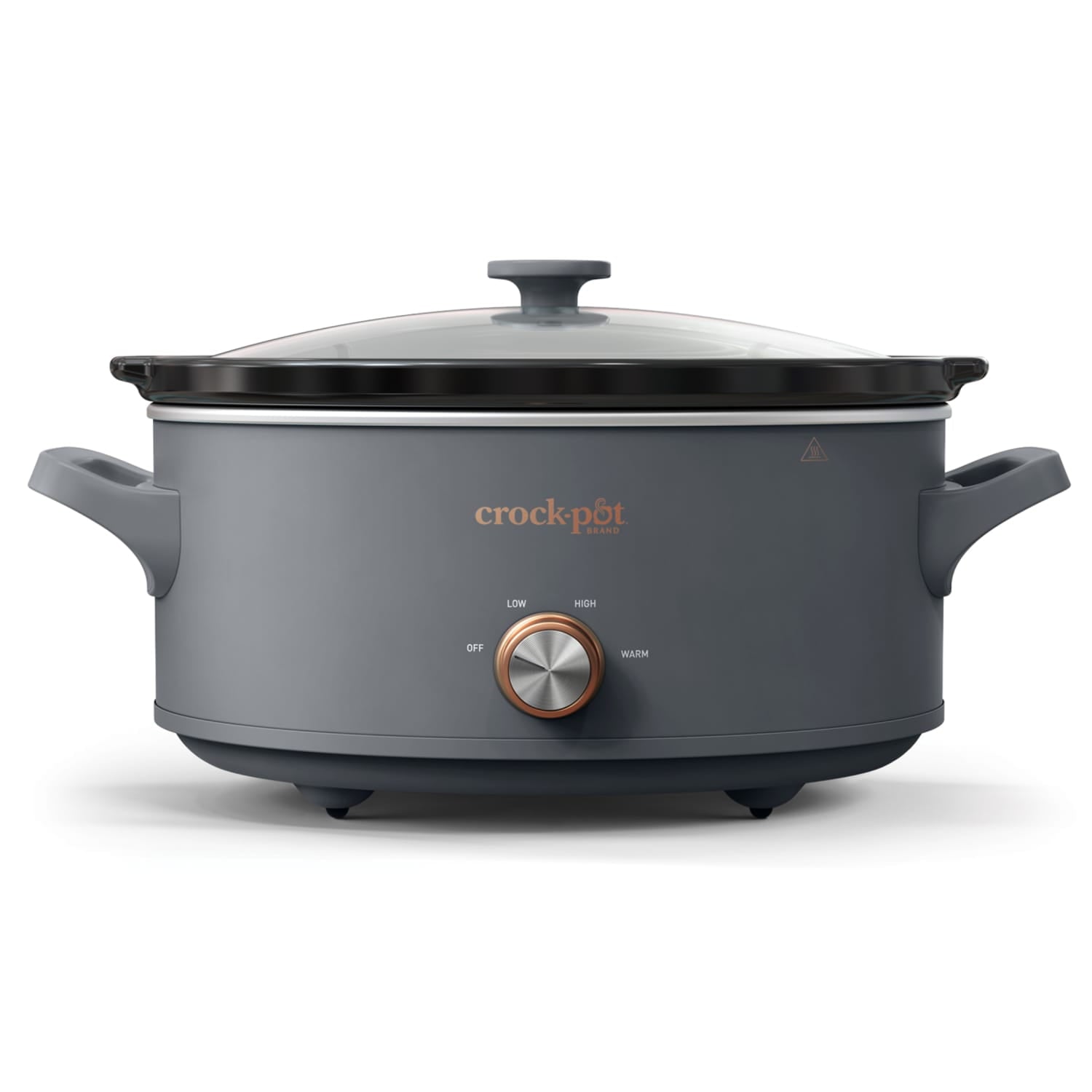 Crock-Pot® 7-Quart Classic Manual Slow Cooker, 3 Heat Settings, Mussel Gray